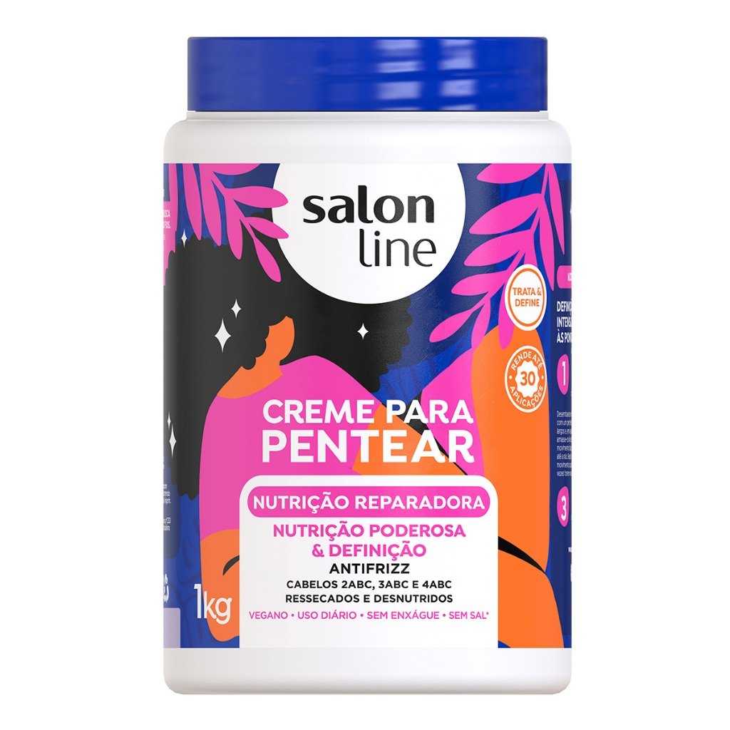 Salon Line Nutrição Reparadora: Cachos Definidos!