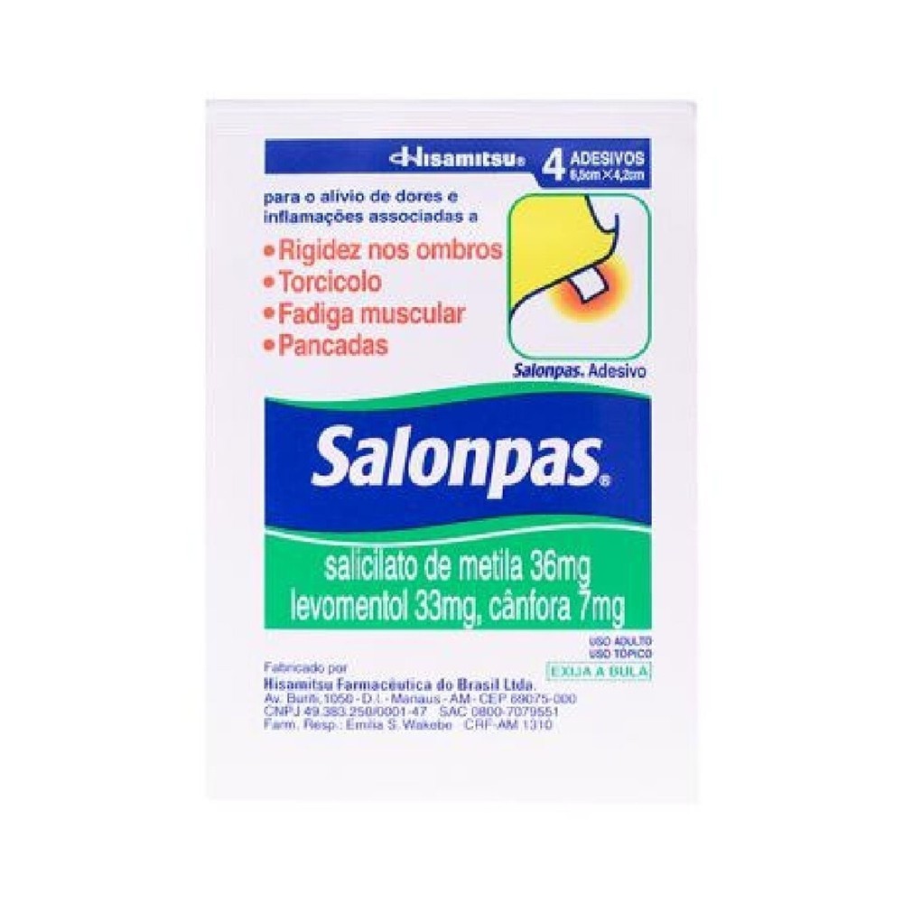 Salonpas Adesivo: Alívio Rápido para Suas Dores!