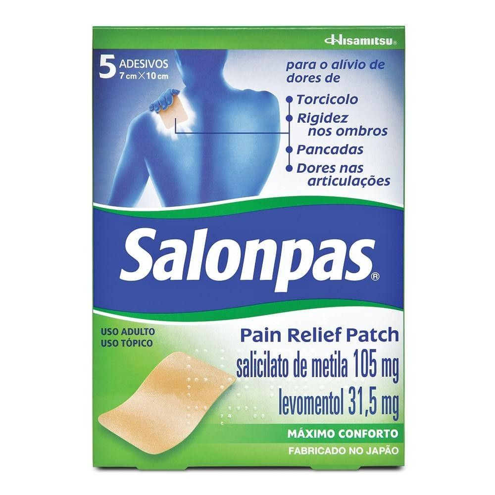 Salonpas: Alívio Rápido para Suas Dores!