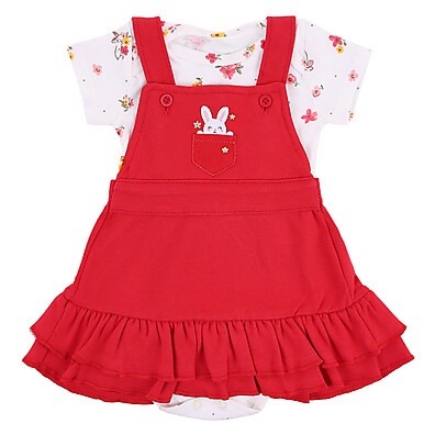 Salopete Bebê Kiko Baby Suedine Coelhinho – Conforto e Estilo para sua Pequena