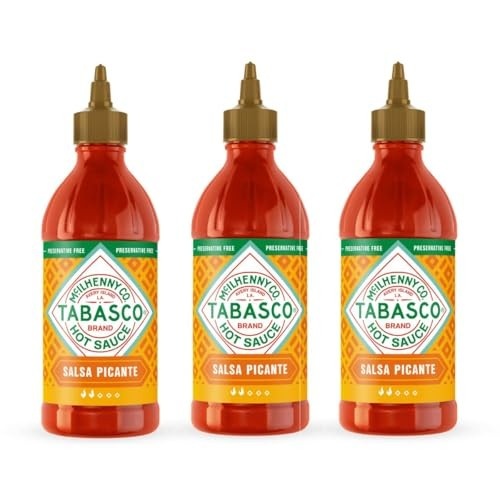Kit 3 Molho Pimenta Salsa Picante Sauce Tabasco 256 Ml