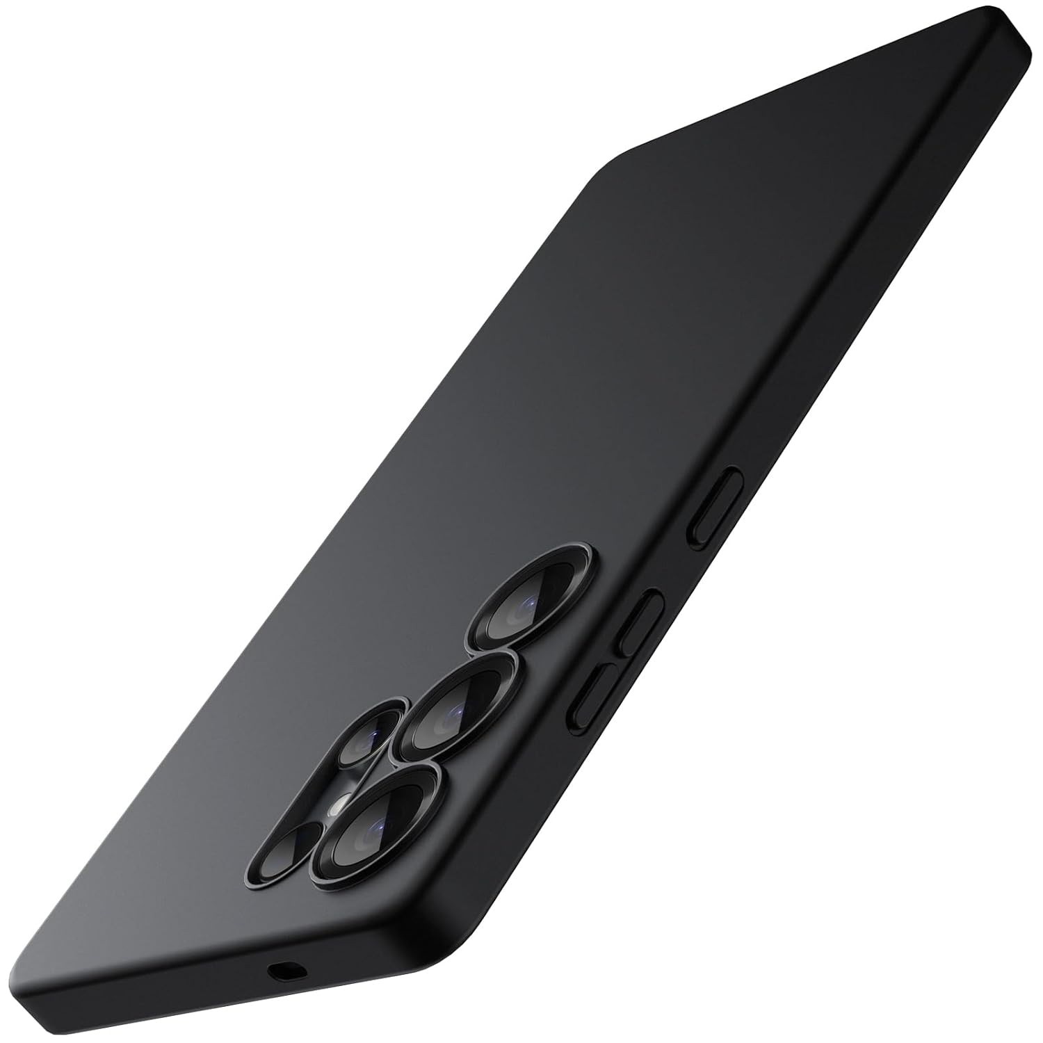 JETech Capa Slim Fit para Samsung Galaxy S25 Ultra 5G: Proteção Total da Câmera e Design Fosco Elegante