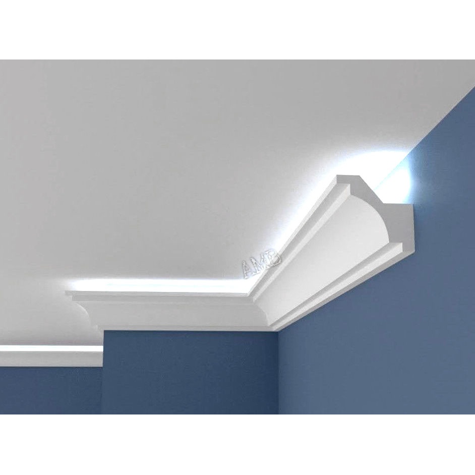 Sanca de Isopor 9cm: Luz Indireta e Decoração Fácil