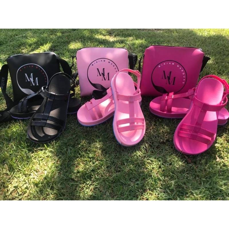 Sandália e Bolsa Infantil Macia e Leve para Meninas – Estilo e Conforto KBOL+CH-4