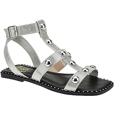 Sandalia Gladiadora com Tachas Spike: Estilo e Conforto
