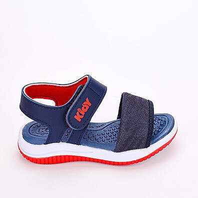 Sandália Infantil Kidy Fly Azul Marinho – Conforto e Segurança