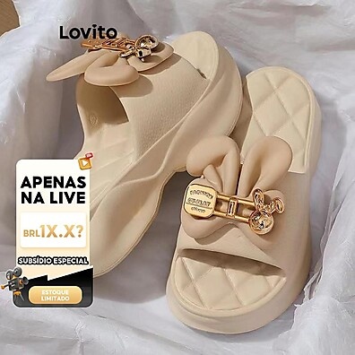 Sandália Lovito Coelho: Conforto e Estilo!