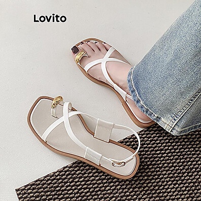 Sandália Lovito Criss Cross: Conforto e Estilo para o Dia a Dia