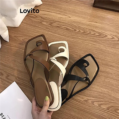 Sandália Lovito: Estilo Romano e Conforto!