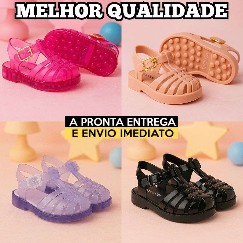 Sandália MEL Baby: Conforto e Estilo para os Primeiros Passos!