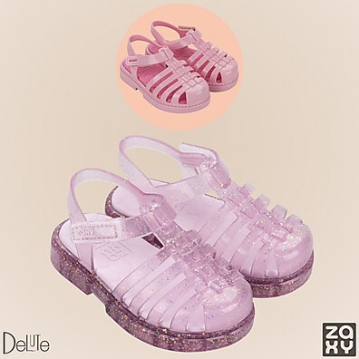 Sandália Papete Bebê Zaxynina Lovely: Conforto e Estilo!
