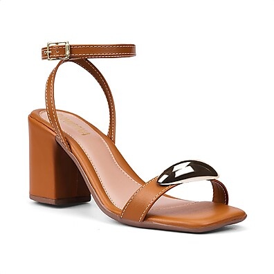 Sandália Salto Lesma: Elegância e Conforto!