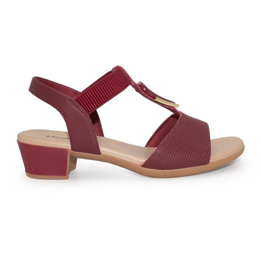 Sandália Usaflex: Conforto e Estilo em Couro