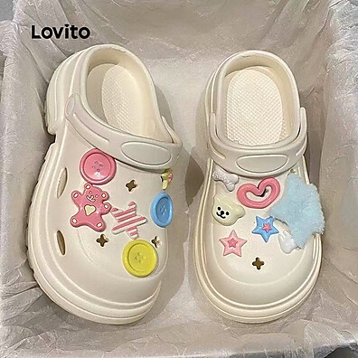 Sandálias Lovito Estrela Colorblock – Conforto e Estilo na Medida Certa