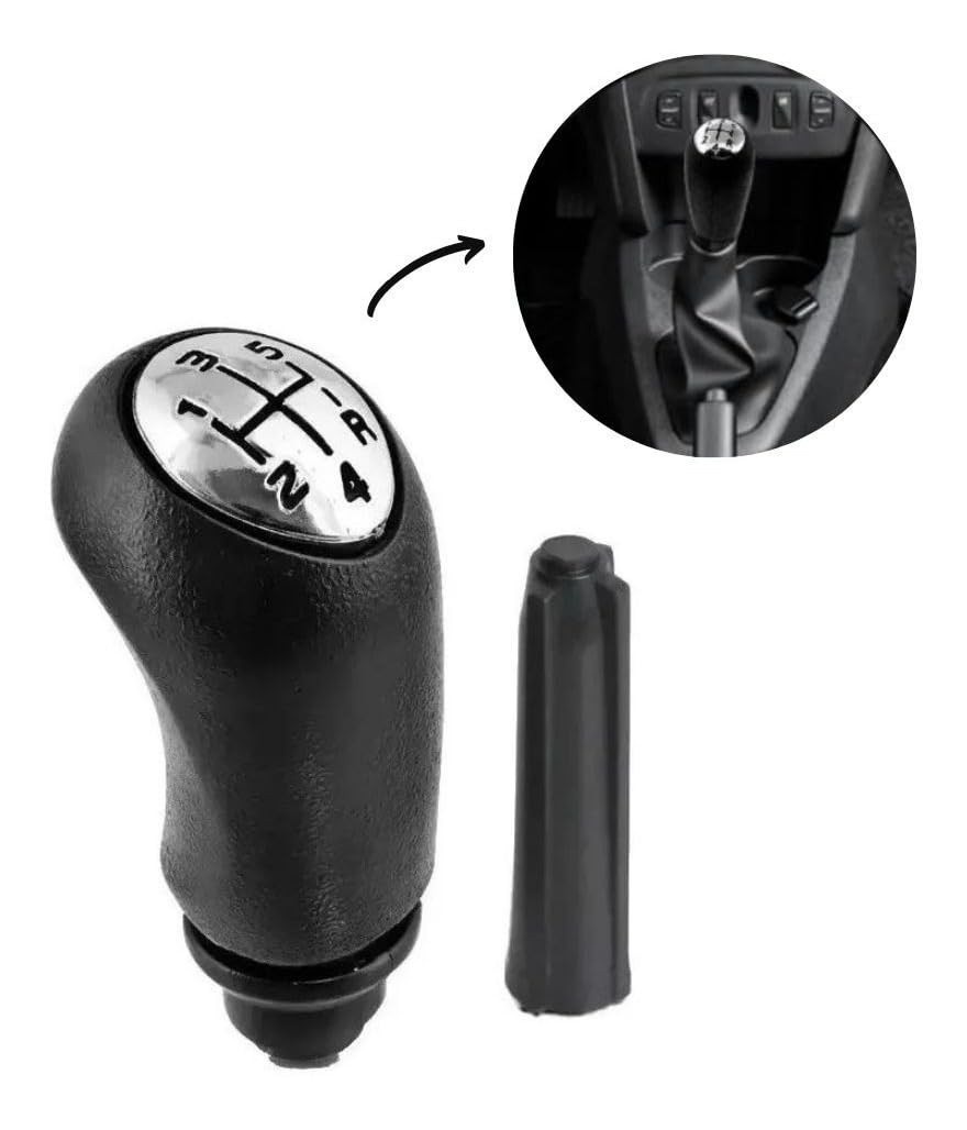 Manopla Bola de Câmbio Esportiva para Sandero, Logan, Duster, Megane e Fluence
