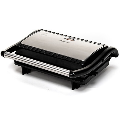 Sanduicheira Amvox AMS 800 2 em 1: Grill + Sanduicheira Antiaderente