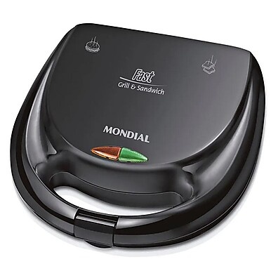 Sanduicheira Mondial S-12: Grill & Sanduíche 2 em 1