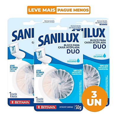 Sanilux Duo Brisa: Limpeza e Aroma para seu Vaso 🌊