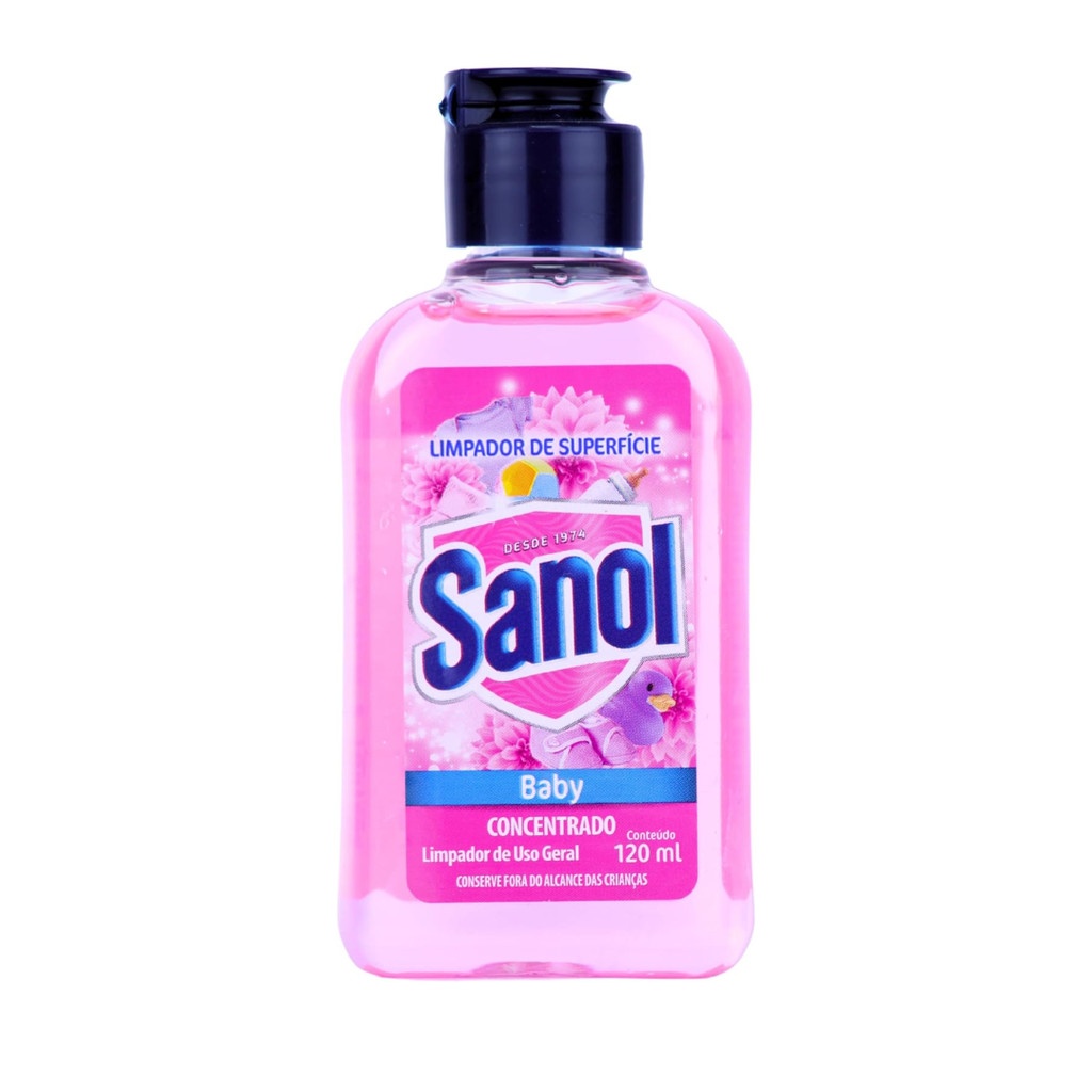 Sanol Baby: Limpeza e Perfume em 120ml