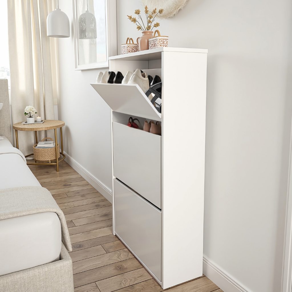 Sapateira 3 Portas Hall: Organização Total para Sua Casa