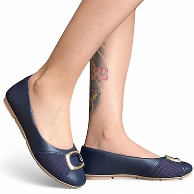 Sapatilha Comfortflex: Conforto Antiderrapante!