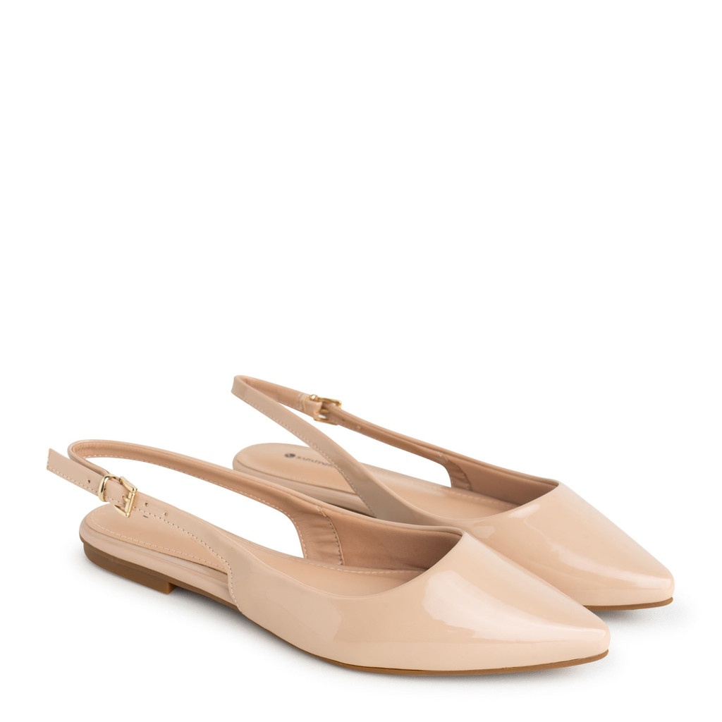 Sapatilha Nude Slingback: Elegância e Conforto