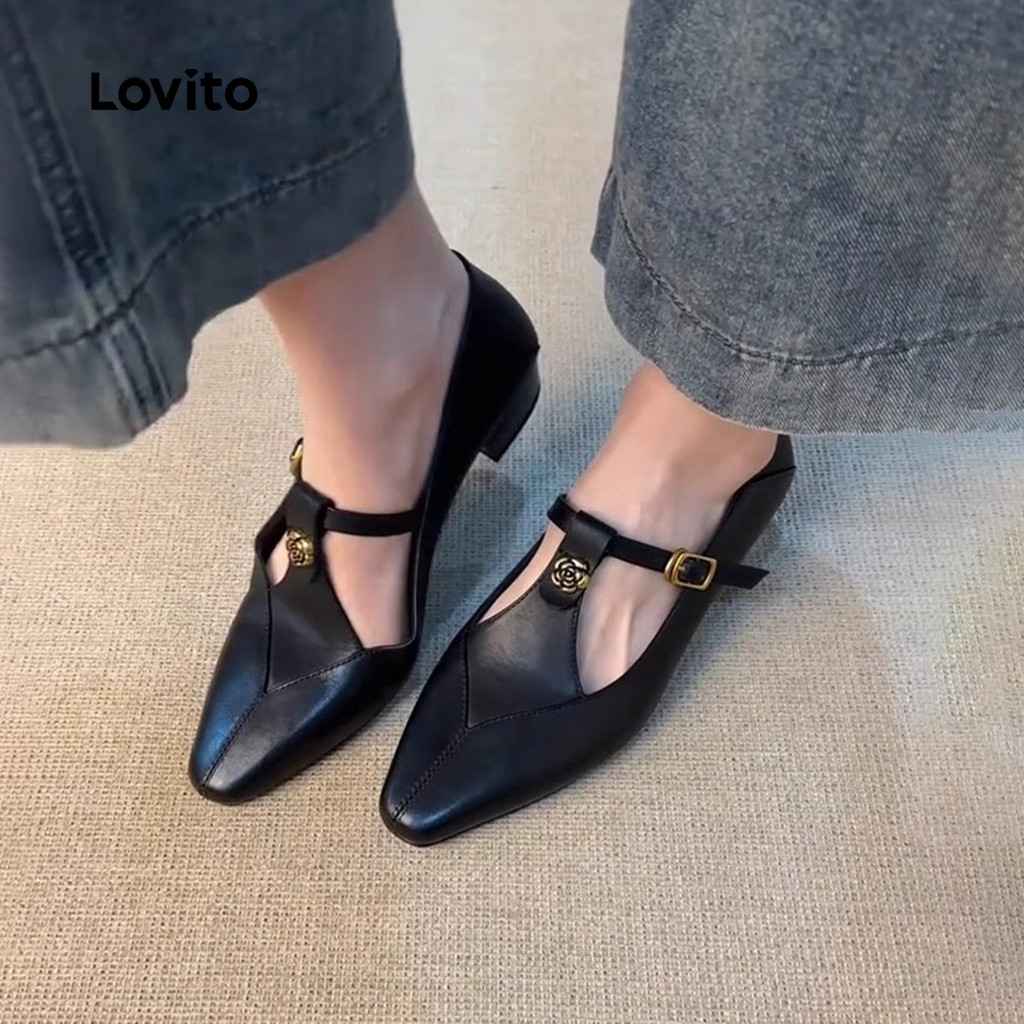 Sapato de Barco Feminino Lovito: Estilo Retrô!