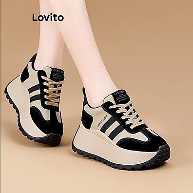 Sapatos Casuais Lovito Forrest Gump LFA67249 – Estilo e Conforto
