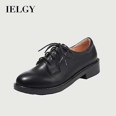 Sapatos de Couro Femininos IELGY Mori: Conforto e Estilo