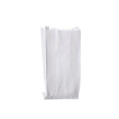 Saquinho de Papel Branco: 50 Unidades para Festas