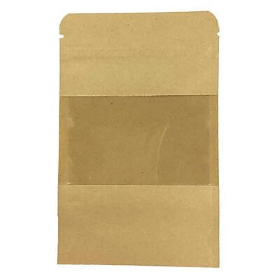 Saquinho Kraft com Visor: Preserve e Exiba!