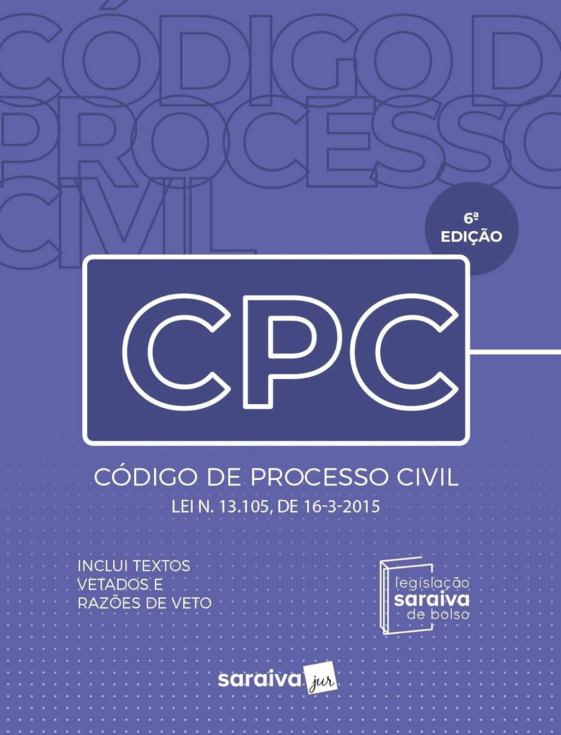Código de Processo Civil Saraiva de Bolso 2024: Sua Legislação Essencial Sempre à Mão
