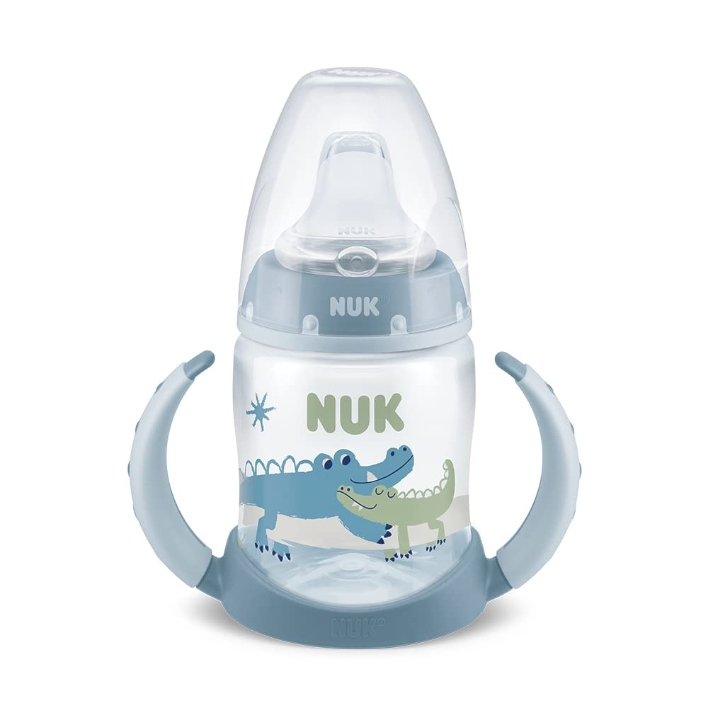 NUK Copo de Treinamento First Choice Azul 150ml - Transição Segura e Saudável para Bebês