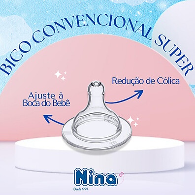 Bico de Mamadeira Super 330ml: Conforto e Saúde!