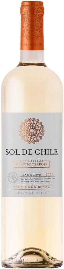 Vinho Branco Chileno Sol de Chile Varietal Sauvignon Blanc 750ml