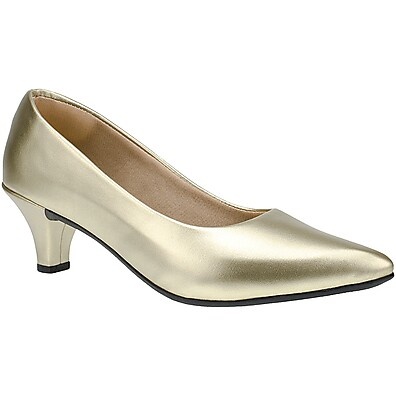 Scarpin Feminino Bico Fino e Salto Baixo Confortável