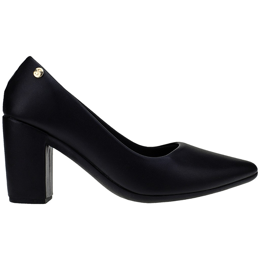 Scarpin Feminino Shekinah: Salto Alto Bico Fino Macio