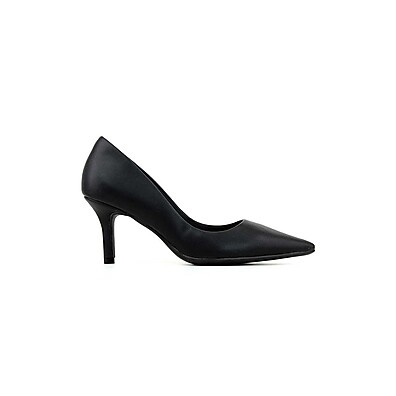 Scarpin Salto Médio Fino Bebecê Preto – Elegância e Conforto