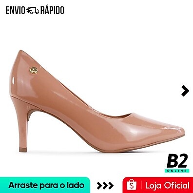Scarpin Via Uno Verniz Bico Fino: Estilo e Conforto em 1 Modelo