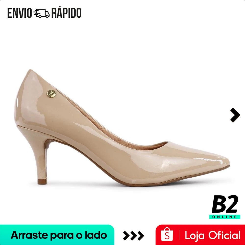 Scarpin Vizzano Salto Médio Bico Fino: Elegância e Conforto para Toda Oportunidade