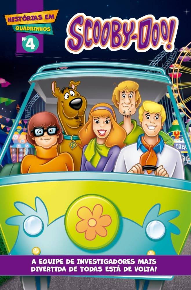 Scooby-Doo Revista em Quadrinhos Edição 04: Mistérios e Aventuras Incríveis!
