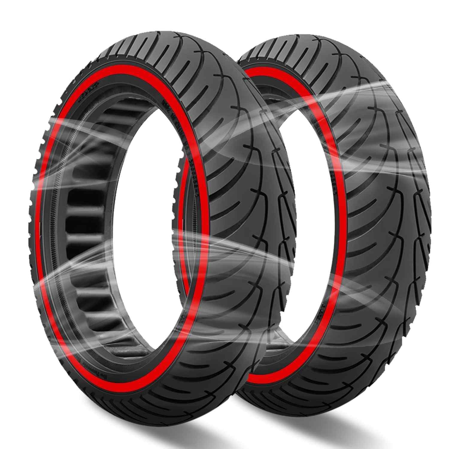 Pneu Sólido 8.5" para Scooter Elétrica Xiaomi M365 e Outras - Antifuro e Durável