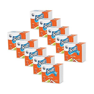Scott Dia a Dia: Kit 10 Guardanapos – Qualidade e Economia