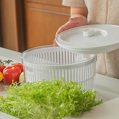 Secador de Saladas 5,5L: Frescor e Praticidade!