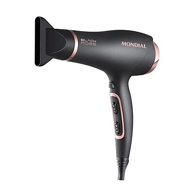 Secador Mondial Black Rose: Cabelos Lisos e Sem Frizz!