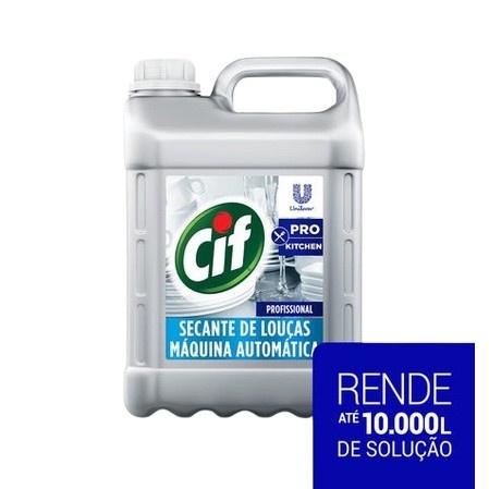 Secante Lava Louças Cif 5L: Brilho Impecável!
