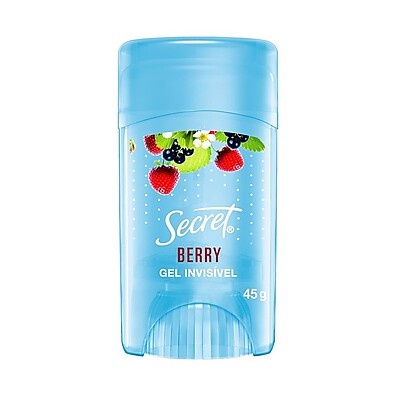 Secret Gel Frutas Vermelhas: Proteção Seca e Perfumada