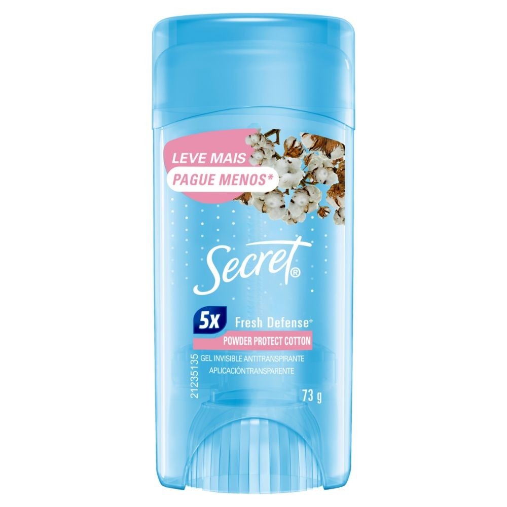 Secret Power Protect Cotton: 72h de Proteção!
