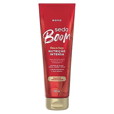 Seda Boom Nutrição Intensa: Cachos Macios e Fortes 💖