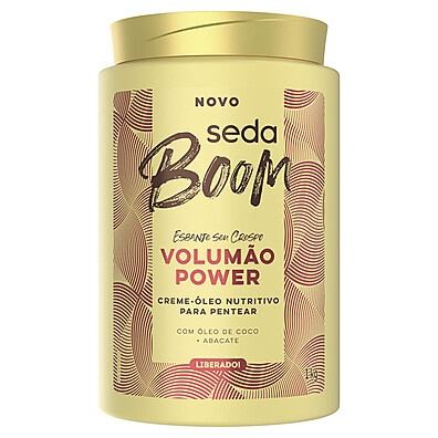 Seda Boom Volumão Power: Volume e Nutrição em 1kg